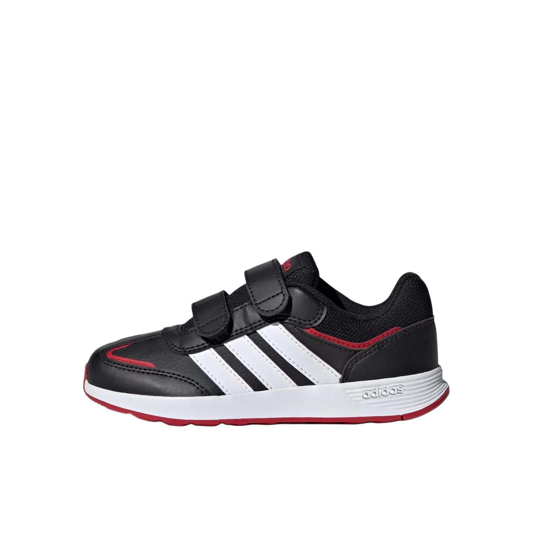 推荐商品：adidas TENSAUR SWITCH CF 轻运动 魔术贴 T头鞋 运动鞋儿童 小童/黑色