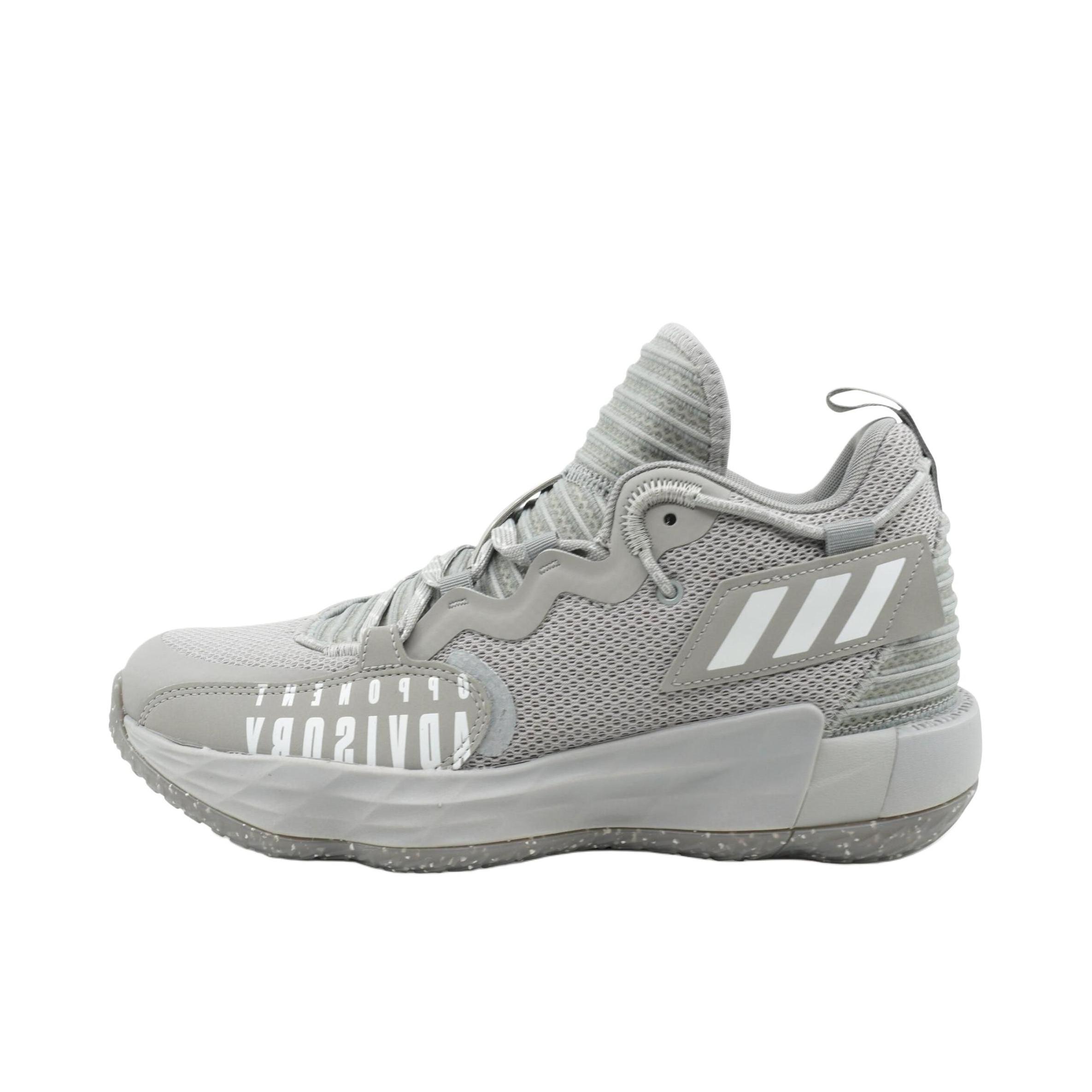 推荐商品：adidas Dame 7 利拉德 篮球鞋 实战训练缓震回弹防滑耐磨透气 浅灰色