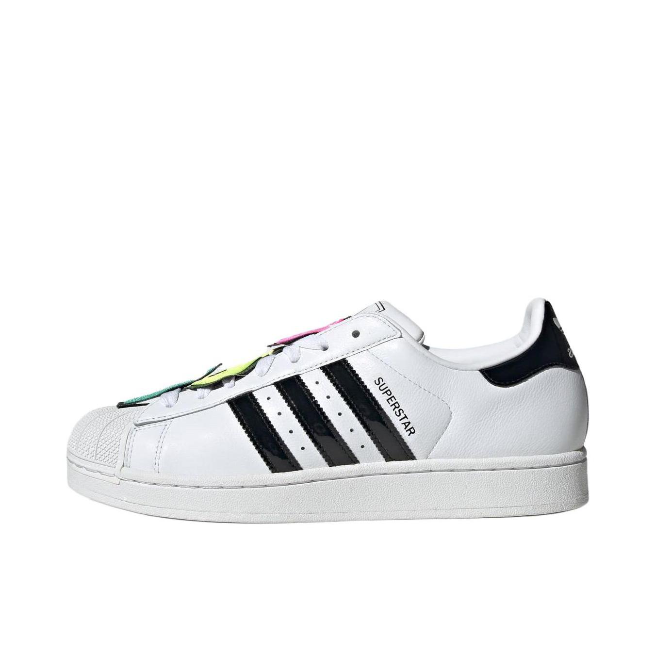 推荐商品：adidas Originals Superstar 2 板鞋 复古防滑耐磨贝壳头贴合圆头支撑 JEREMY SCOTT联名/白色