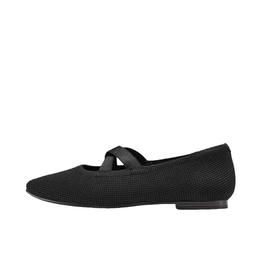 推荐商品：Skechers/斯凯奇 单鞋 一脚蹬低帮简约休闲 159495 黑色