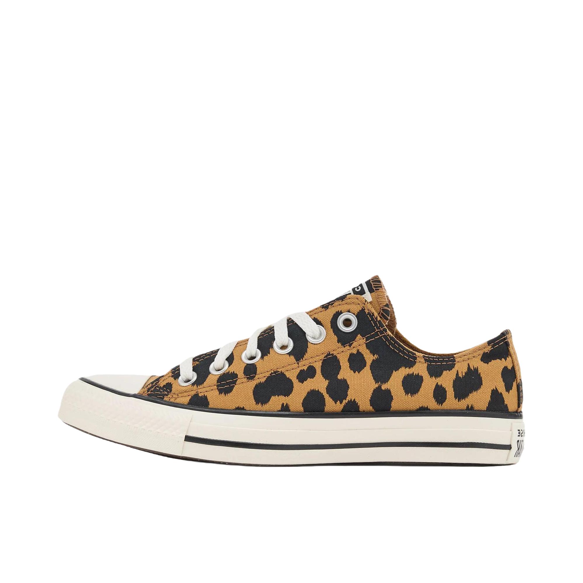 推荐商品：Converse/匡威 Chuck Taylor All Star Honey Stick 帆布鞋 平跟系带圆头 棕色/黑色