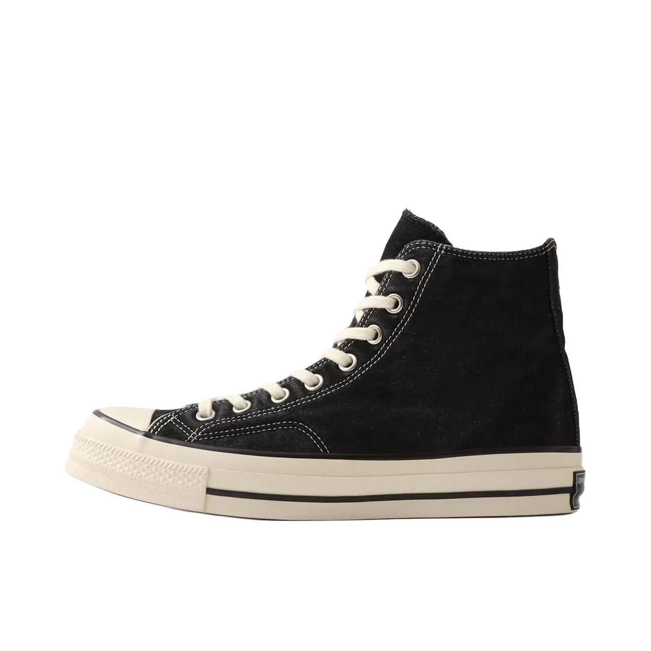 推荐商品：Converse/匡威 Chuck Taylor All Star 帆布鞋 常青款轻便防滑耐磨百搭复古圆头减震贴合高帮 高帮/深黑色/米白色