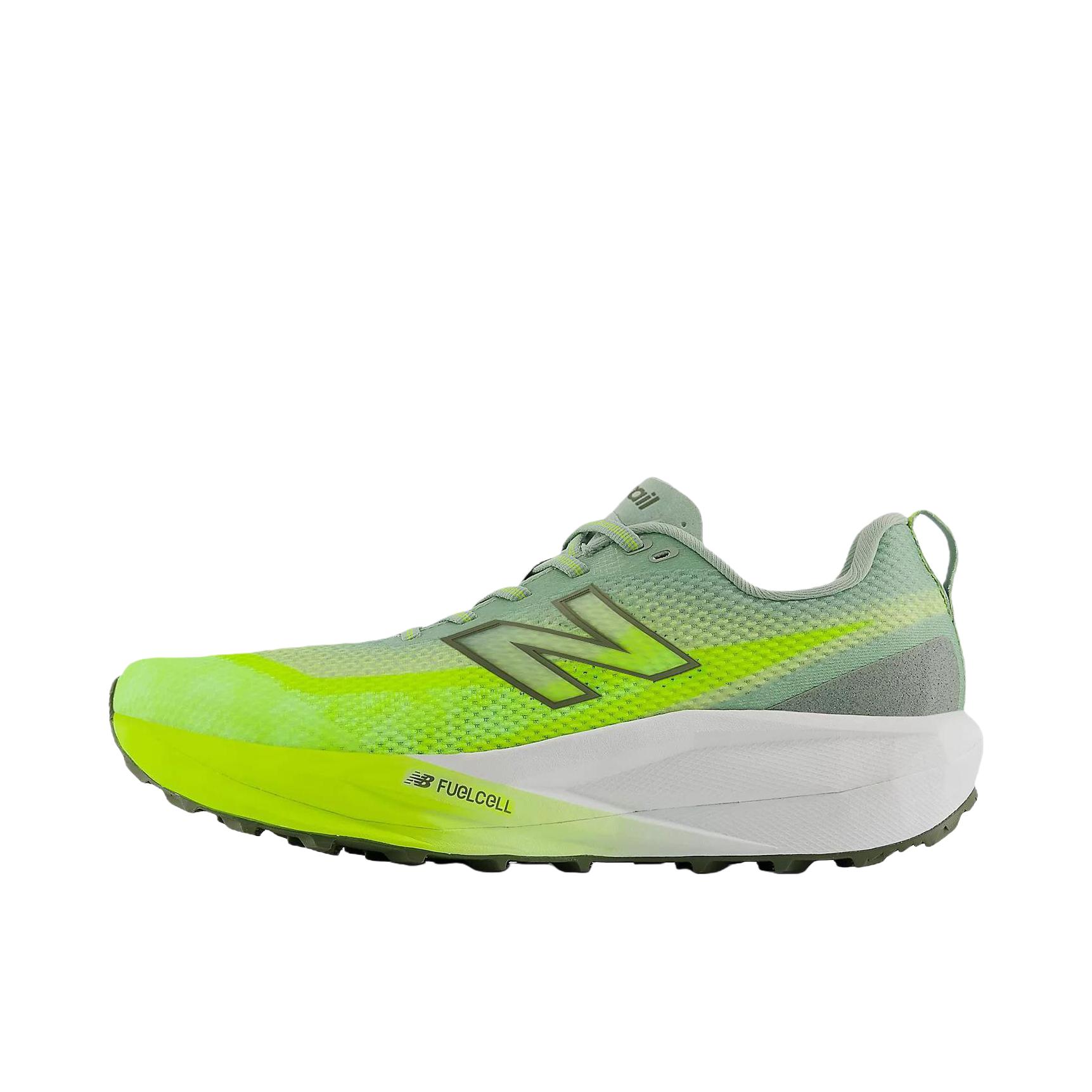 推荐商品：New Balance FuelCell SuperComp Trail v2 跑鞋 百搭越野圆头 D宽/绿色