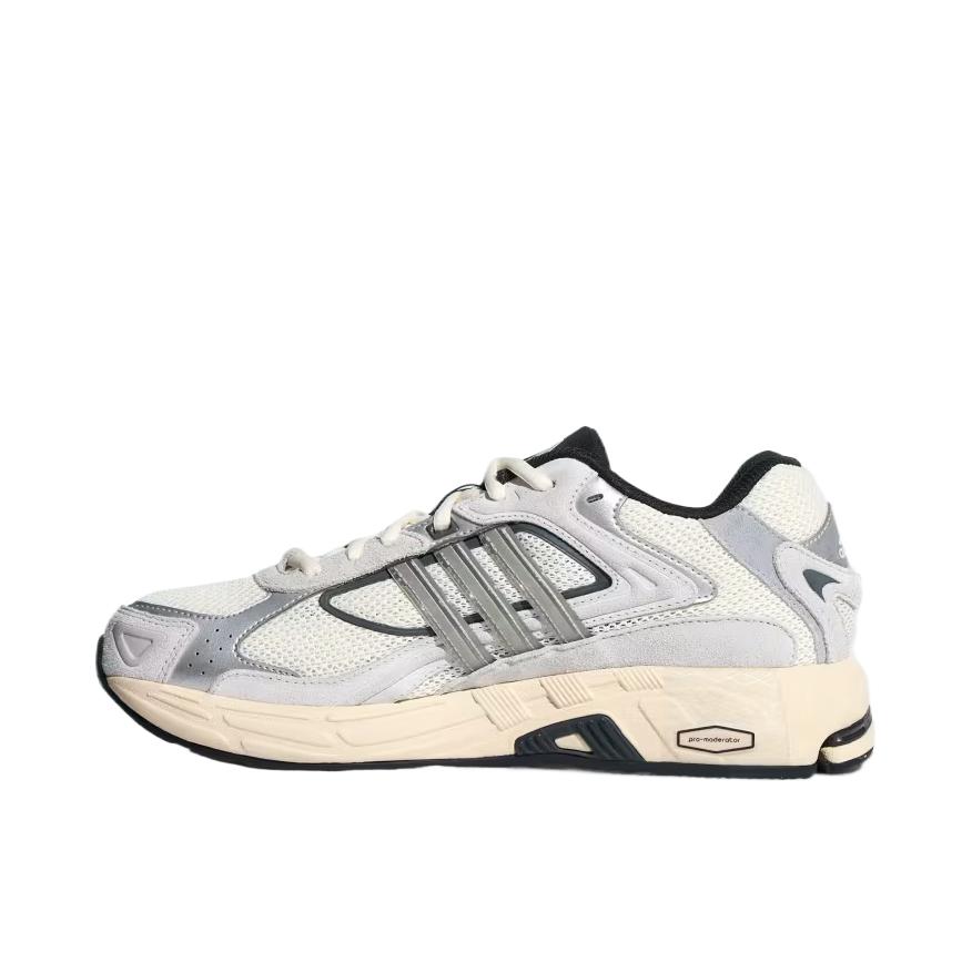 推荐商品：adidas RESPONSE CL 运动休闲鞋 防滑低帮系带厚底 米色/白色/灰色二/灰色四