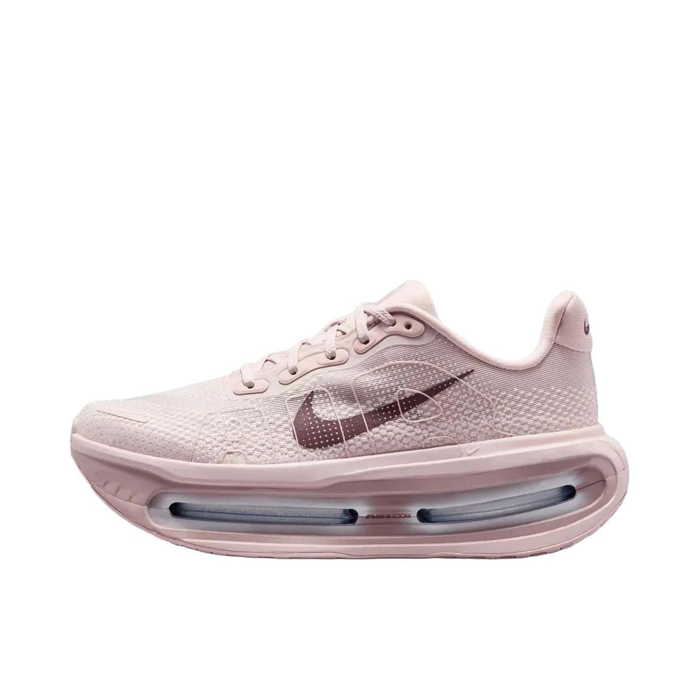 推荐商品：Nike Vomero Premium顶级迈柔 跑鞋 气垫减震轻便透气冬季高效训练回弹支撑 微粒玫瑰红/氢蓝色/浅矿石紫