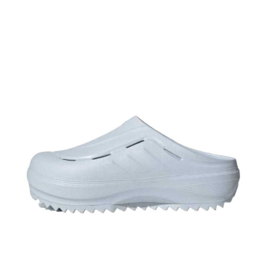 推荐商品：adidas OZWAVE CLOG 轻运动 稳定 缓震 回弹 厚底 拖鞋 浅蓝色
