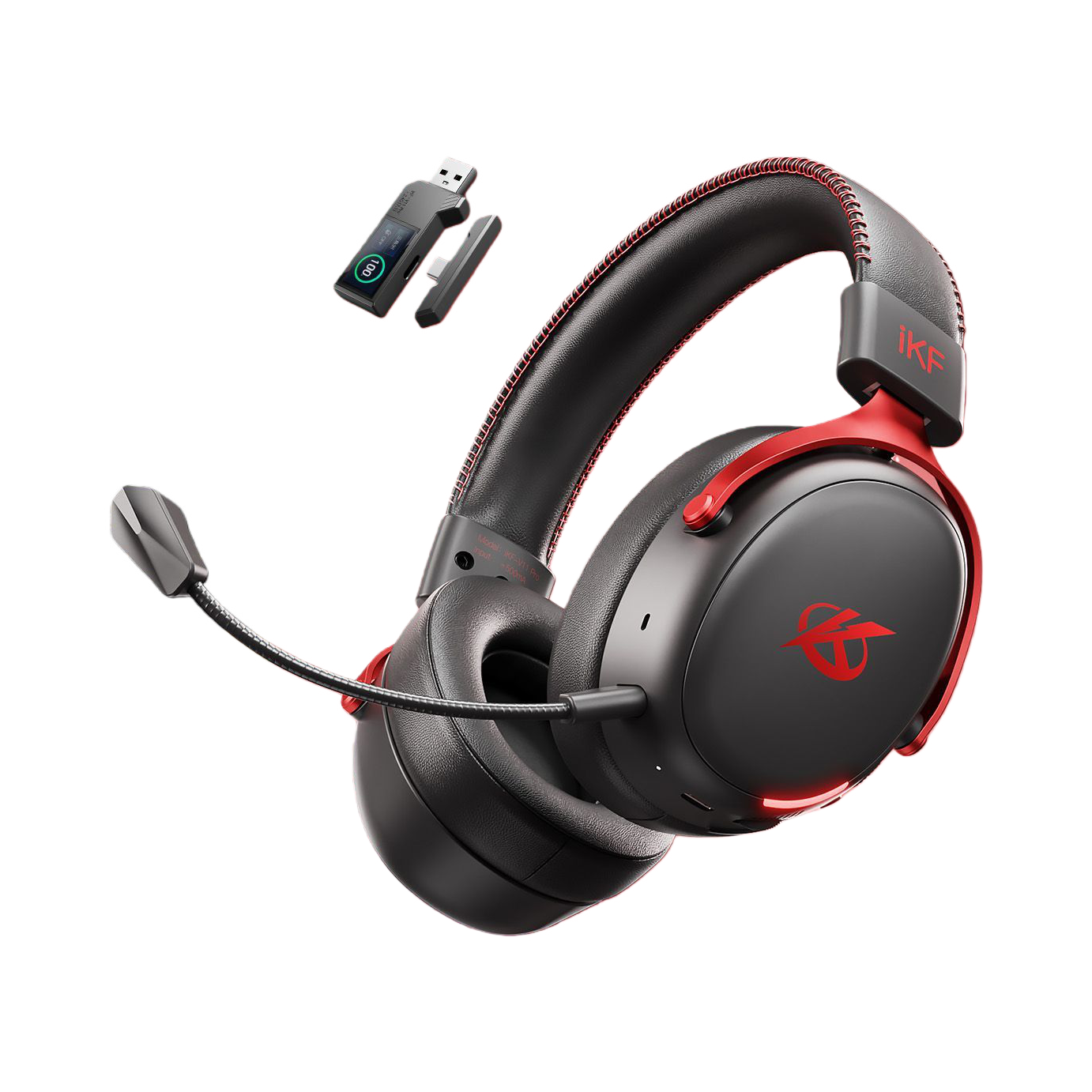 推荐商品：IKF V11 Pro2.0 头戴式 四模耳机 高分子振膜 7.1雷达追踪定位