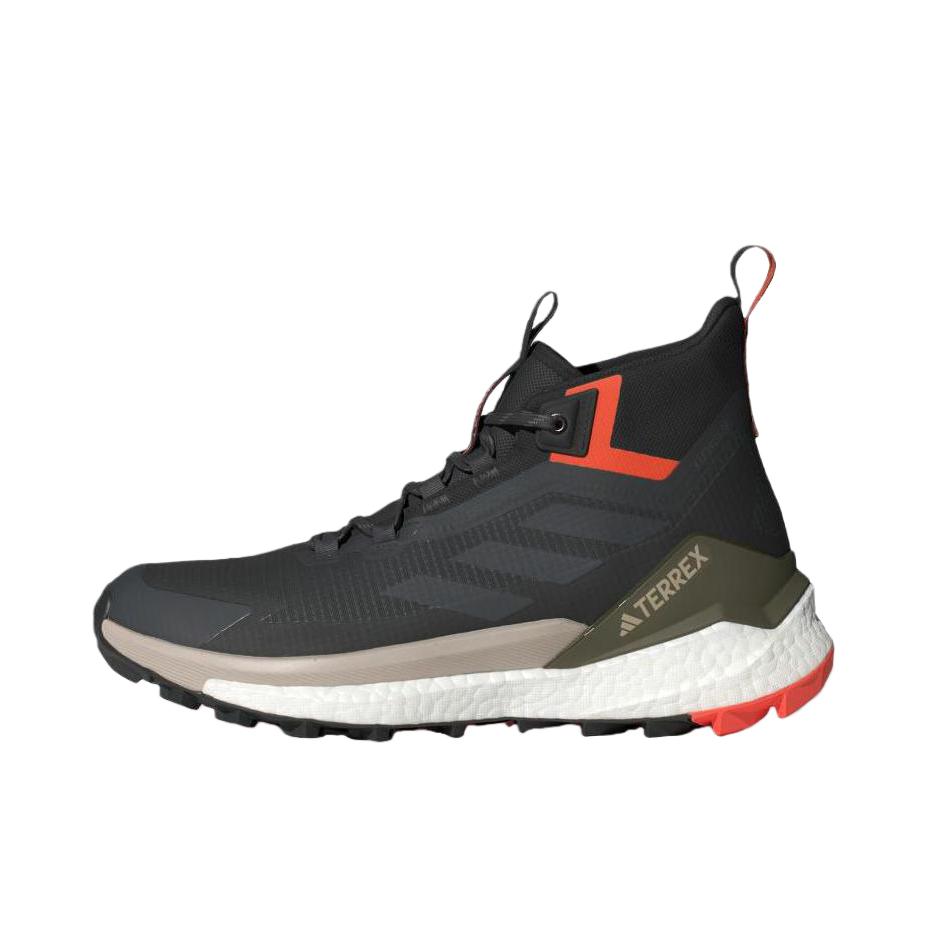 推荐商品：adidas adidas ANYLANDER CLIMAWARM 防水 轻便 透气 徒步鞋 高帮/黑色/橙色