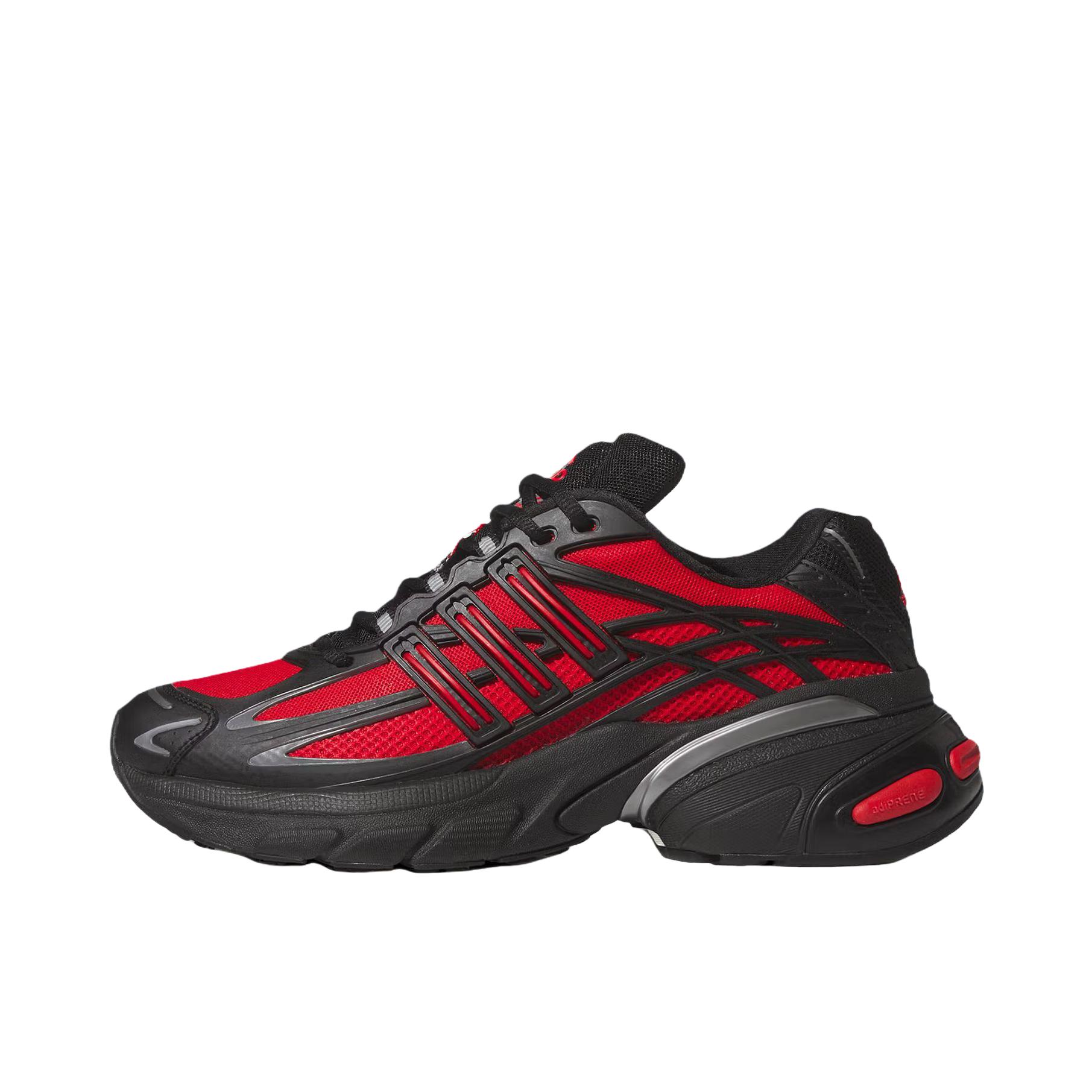 推荐商品：adidas Adistar XLG 2.0 老爹鞋 厚底圆头系带 黑色/红色
