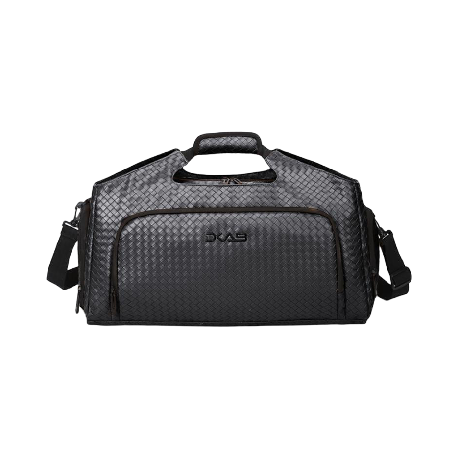 推荐商品：德力熊 百搭干湿分离游泳训练运动大容量出差旅游PU情侣款手提行李包旅行包健身包