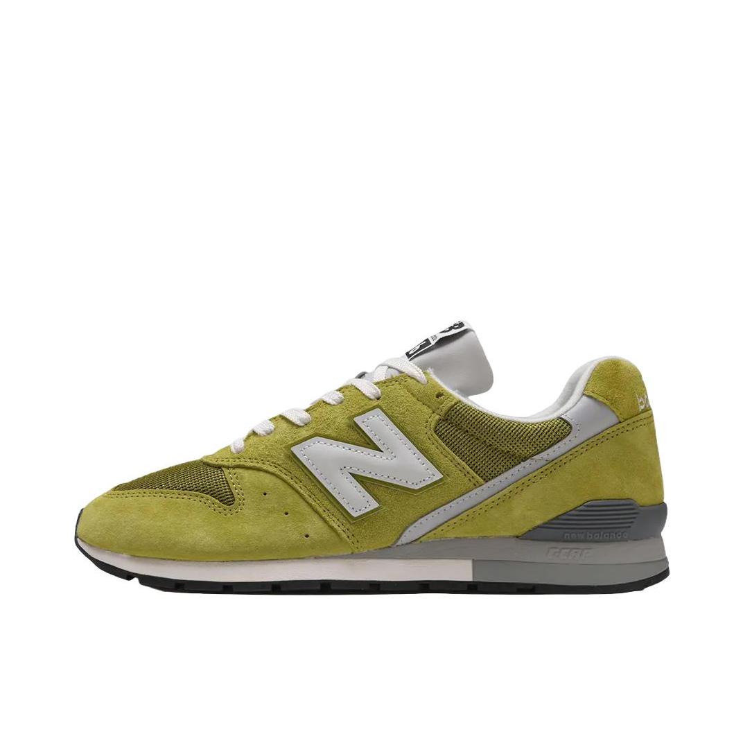 推荐商品：New Balance 996 织物 时尚复古 减震轻便 防滑耐磨 舒适透气 支撑 包裹性 增高 薄底 马拉松 人造革 防水 慢跑 运动休闲鞋 D宽/草绿色/灰色