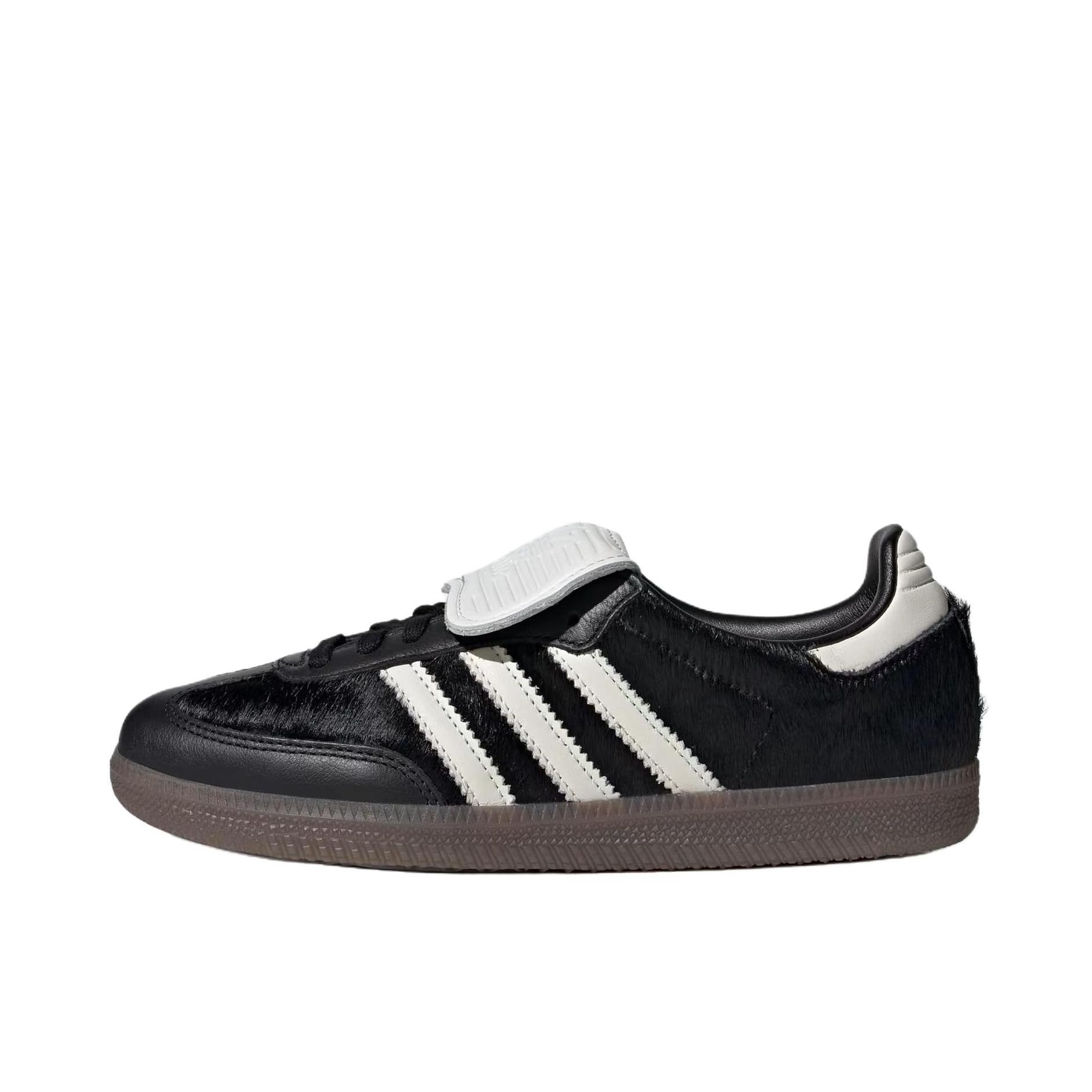 推荐商品：adidas Originals Samba LT T头鞋 德训鞋 板鞋 防滑耐磨薄底透气复古贴合圆头 女款/深黑色