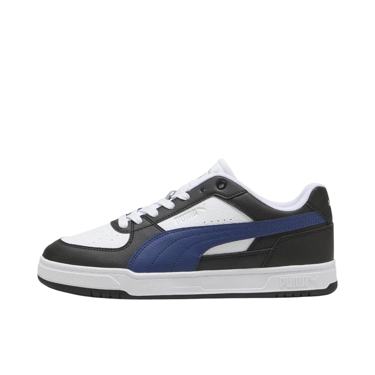 推荐商品：Puma/彪马 Caven 3.0 小白鞋 板鞋 厚底舒适百搭耐磨复古减震牛皮圆头 黑色/蓝色