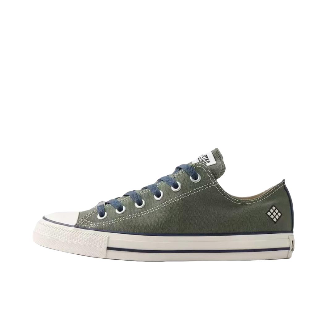 推荐商品：Converse/匡威 Chuck Taylor All Star 帆布鞋 常青款轻便防滑耐磨百搭复古圆头减震贴合高帮 NARUTO Shippuden ALL STAR OX Kakashi联名/灰绿色