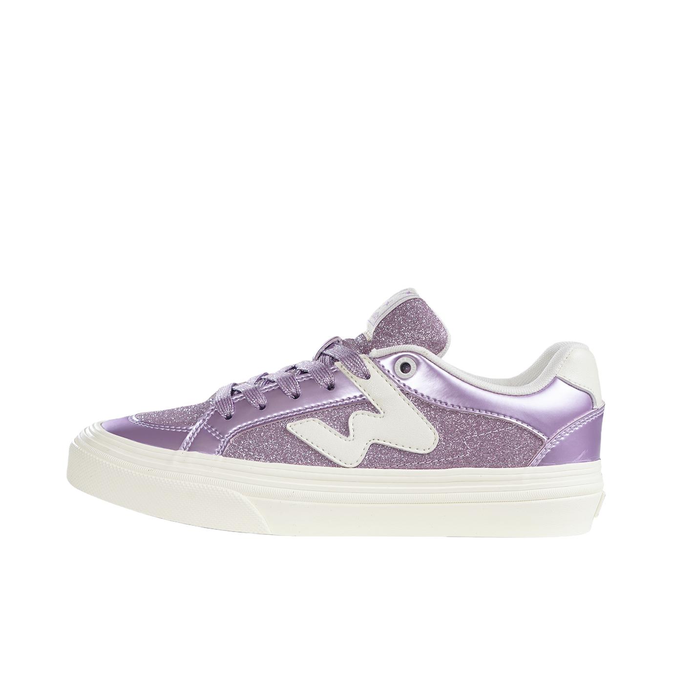 推荐商品：Ollieskate/顽刻 板鞋 时尚潮流舒适百搭 白色鞋带/紫色/purple