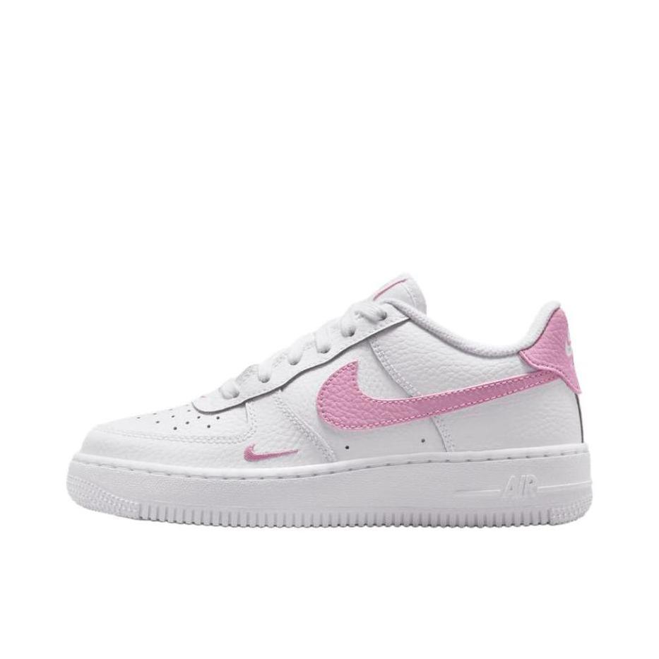 推荐商品：Nike Air Force 1 空军一号 板鞋 轻便舒适百搭耐磨防滑复古 大童/粉色/白色