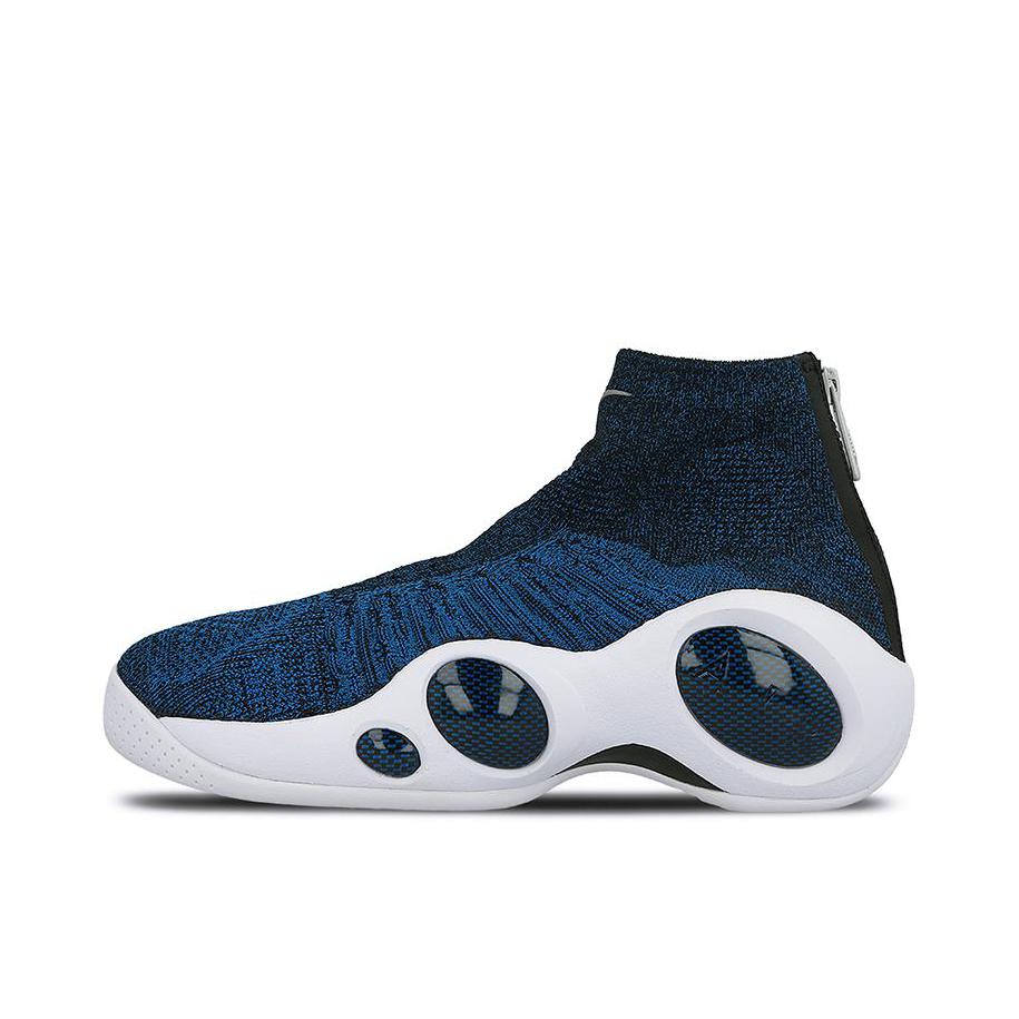 推荐商品：Nike Air Flight Bonafide 防滑轻便 舒适 织物 休闲复古 篮球鞋 Military Blue 海军蓝