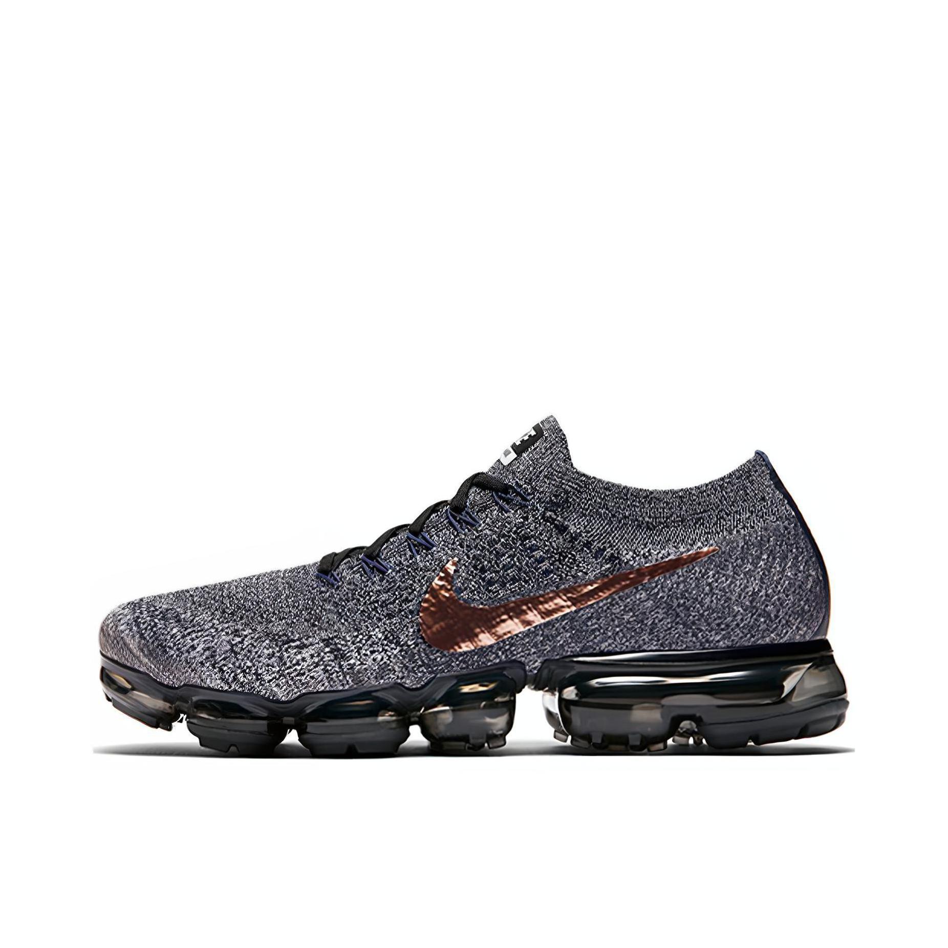 推荐商品：Nike Air VaporMax 跑鞋 气垫缓震防滑耐磨舒适轻便百搭简约运动全掌编织支撑休闲圆头 Explorer Dark 灰铜