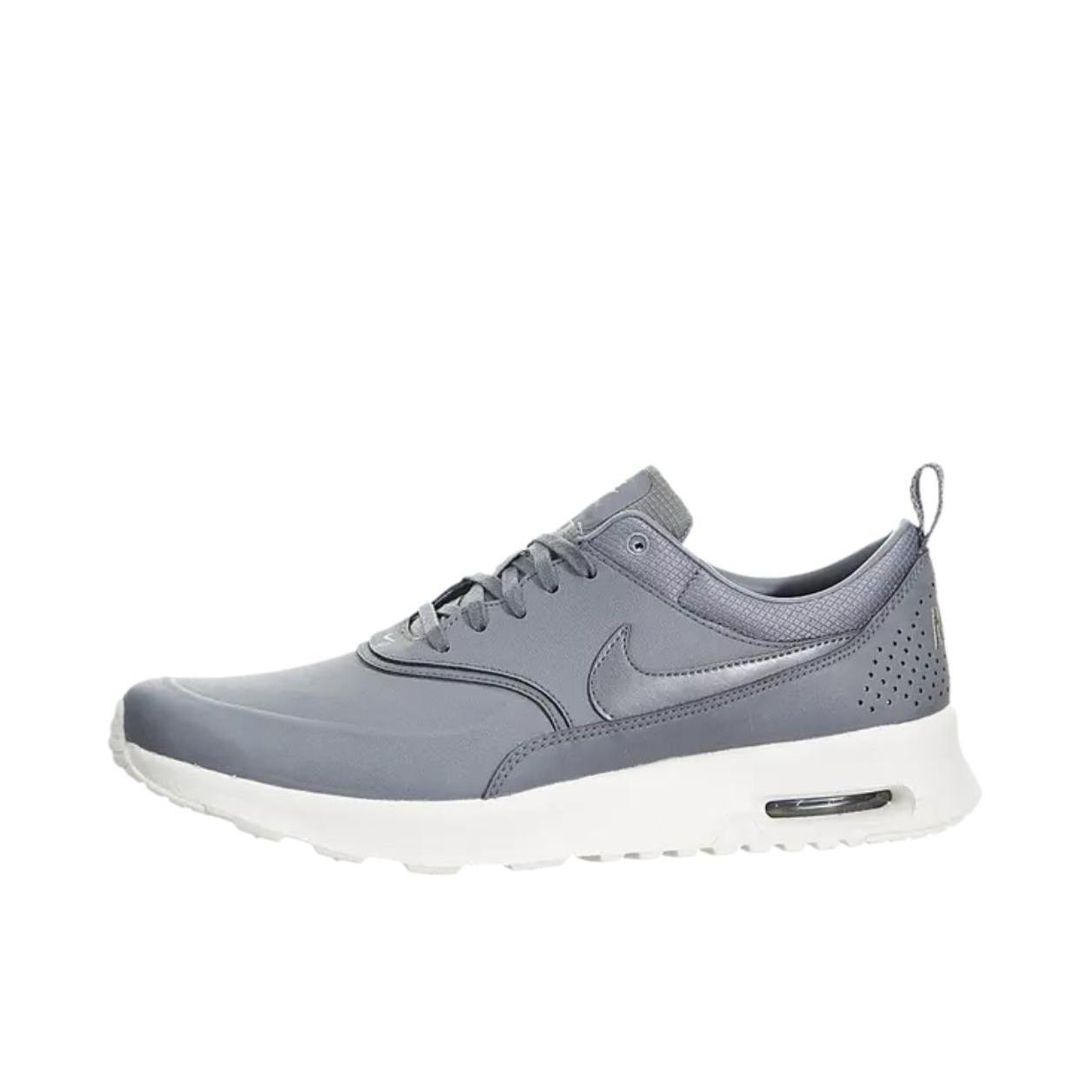推荐商品：Nike/耐克 Air Max Thea 跑鞋 缓震回弹防滑耐磨轻便透气舒适百搭复古减震圆头 Cool Grey 浅灰