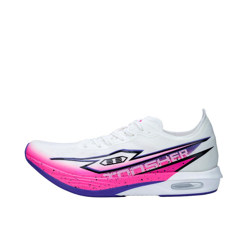 推荐商品：弹射者 黑马4Ultra 跑鞋 竞速训练耐磨轻便 马年紫定行