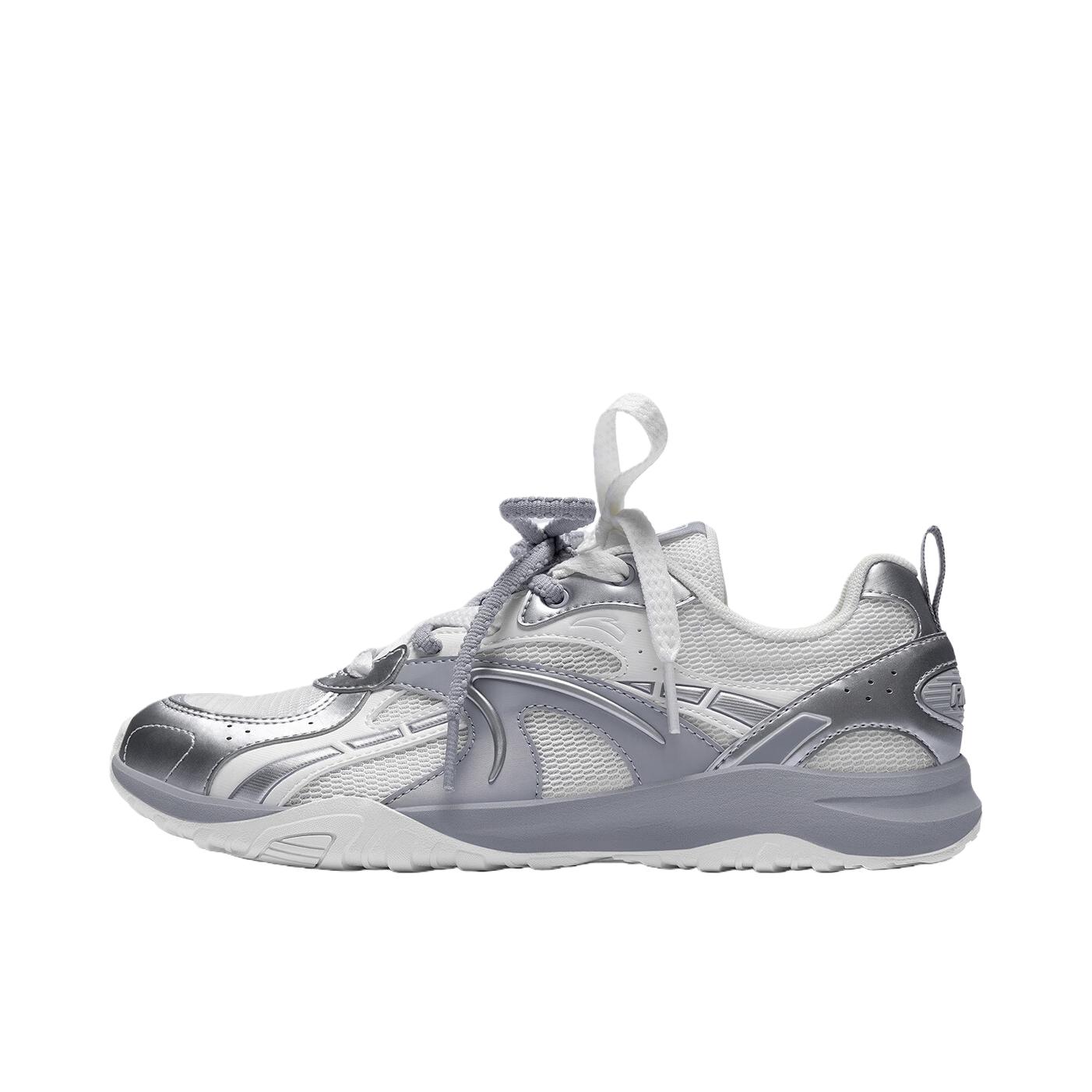 推荐商品：安踏 运动鞋儿童 网面防滑软底舒适 大童/安踏白/银色/织锦灰/象牙白