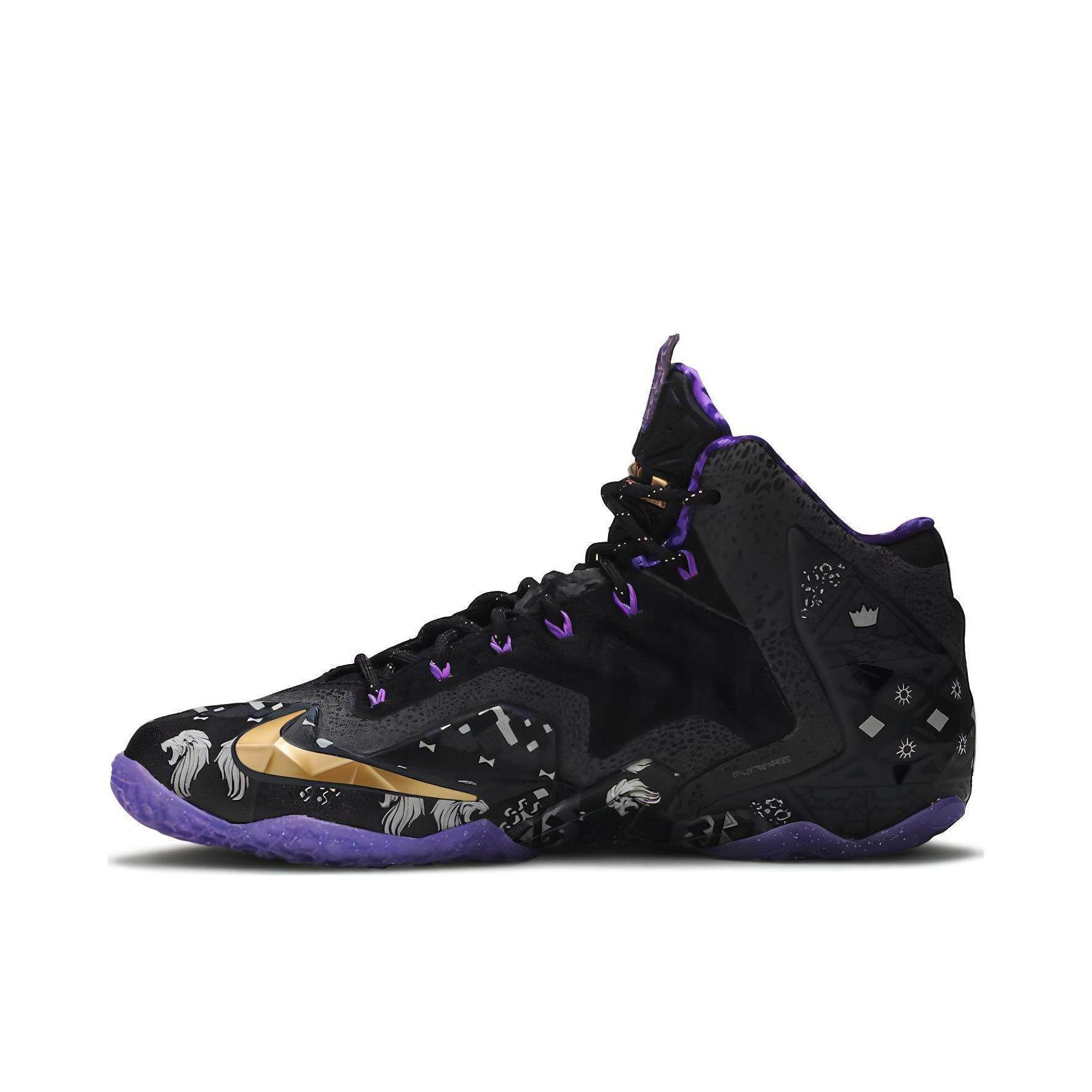 推荐商品：Nike Zoom LeBron 11 詹姆斯 防滑耐磨 缓震回弹 轻便透气 支撑 实战 篮球鞋 Black History Month 黑人月
