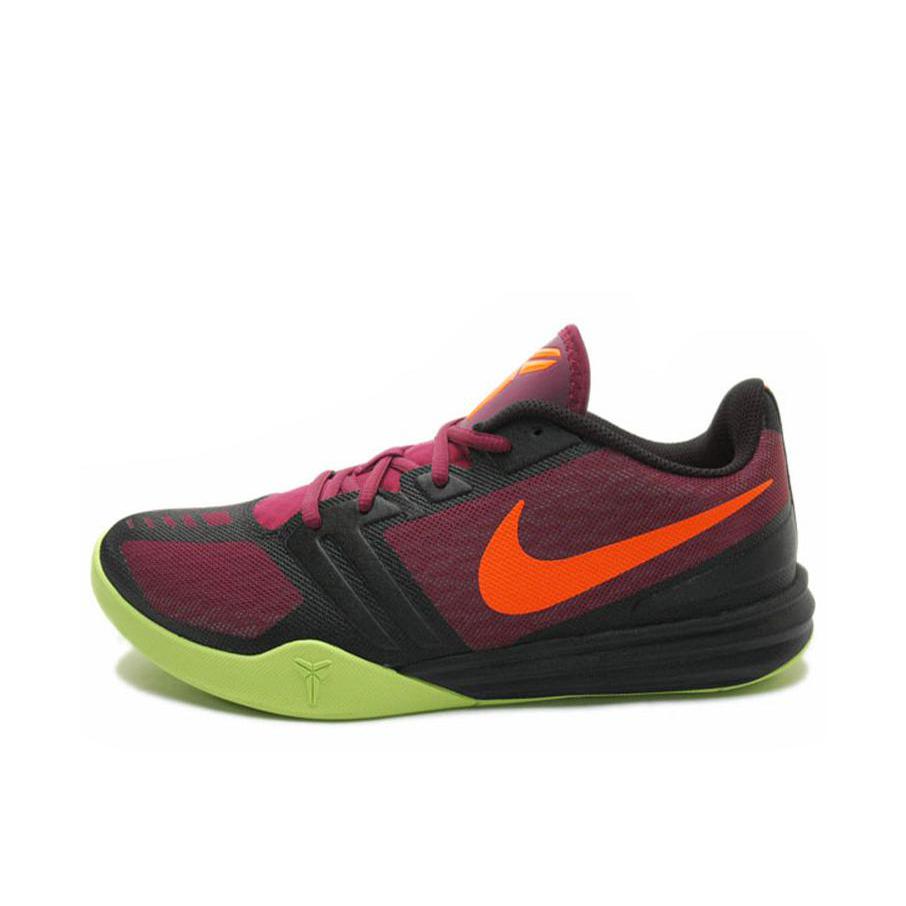 推荐商品：Nike KB Mentality 科比 篮球鞋 实战防滑耐磨舒适百搭复古减震支撑包裹性合成革织物低帮透气 Villain Red Volt 黑橘红