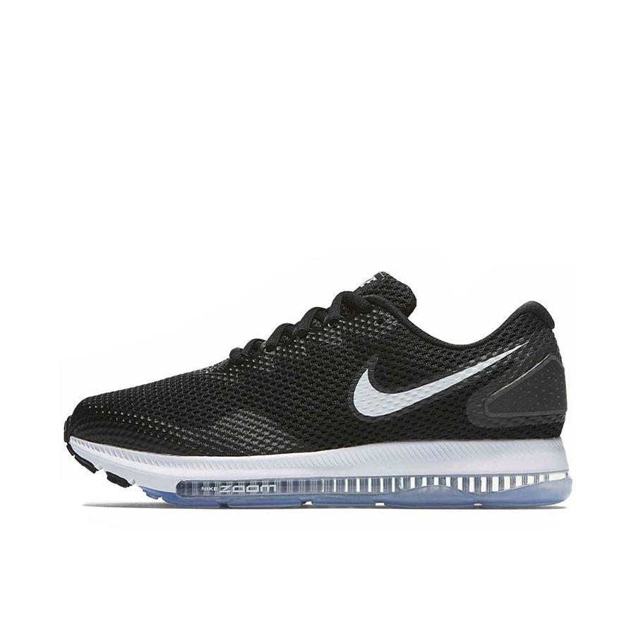 推荐商品：Nike Zoom All Out Low 2 跑鞋 防滑耐磨缓震气垫网面透气舒适轻便休闲运动织物防水 Black Anthracite White  黑