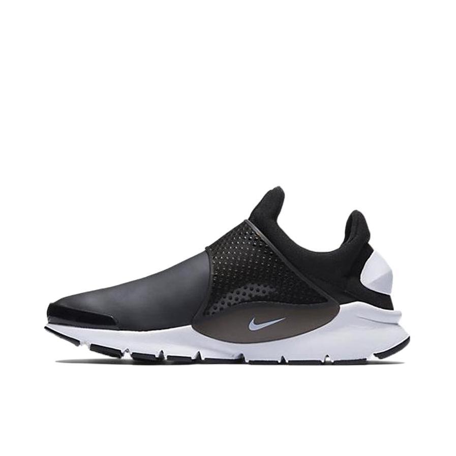 推荐商品：Nike Sock Dart 运动休闲鞋 防滑耐磨轻便透气织物低帮圆头支撑 Black White 黑色防水