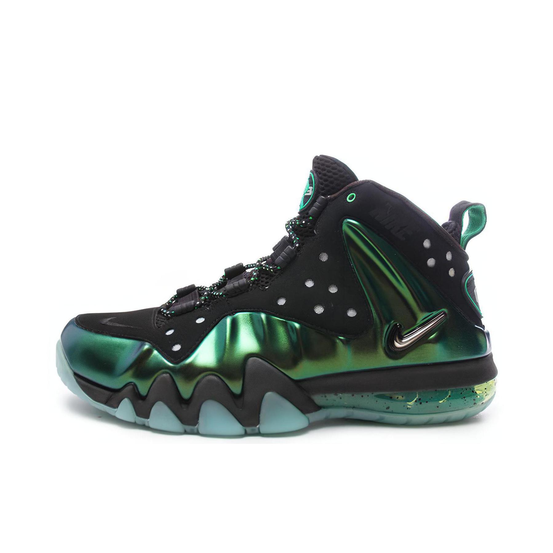 推荐商品：Nike Barkley Posite Max 防滑耐磨 轻便 复古 篮球鞋 Gamma Green 黑绿