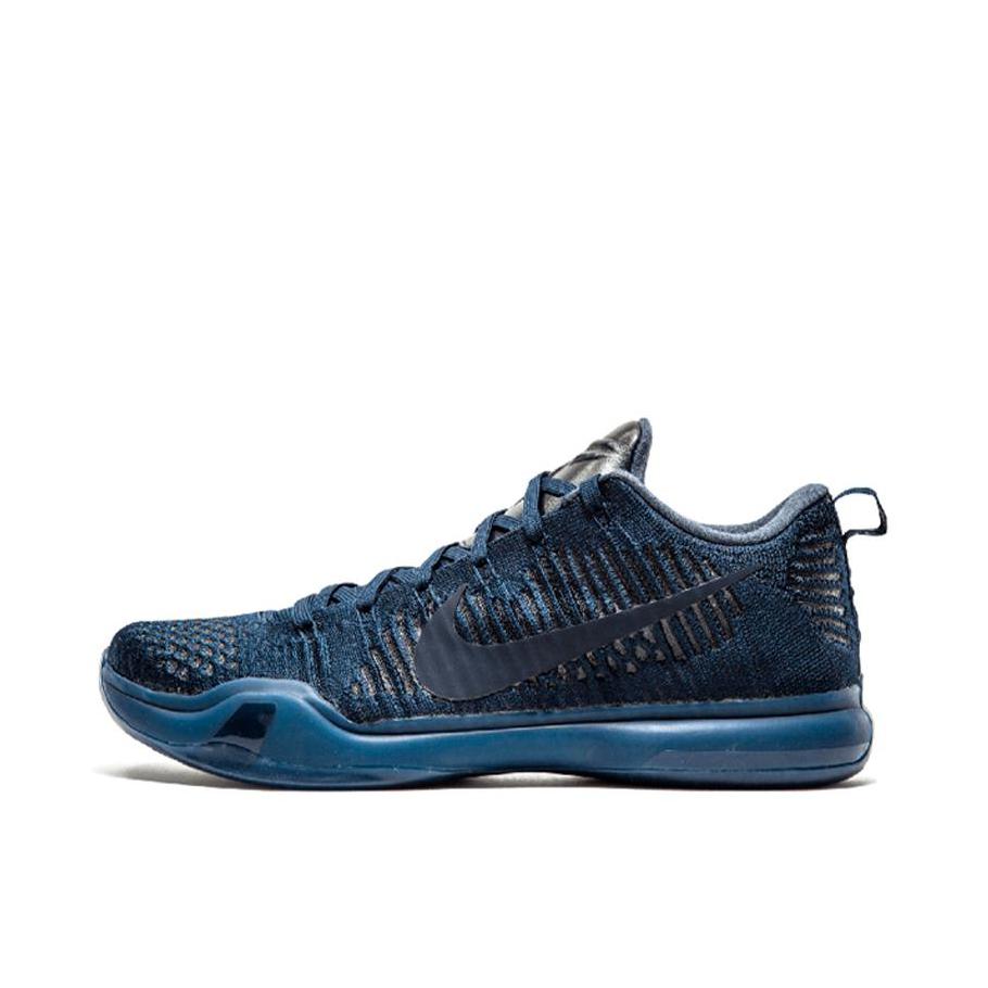 推荐商品：Nike Zoom Kobe 10 科比10 篮球鞋 实战防滑耐磨圆头支撑低帮 Low Black Mamba Collection Fade to Black 深藏青FTB