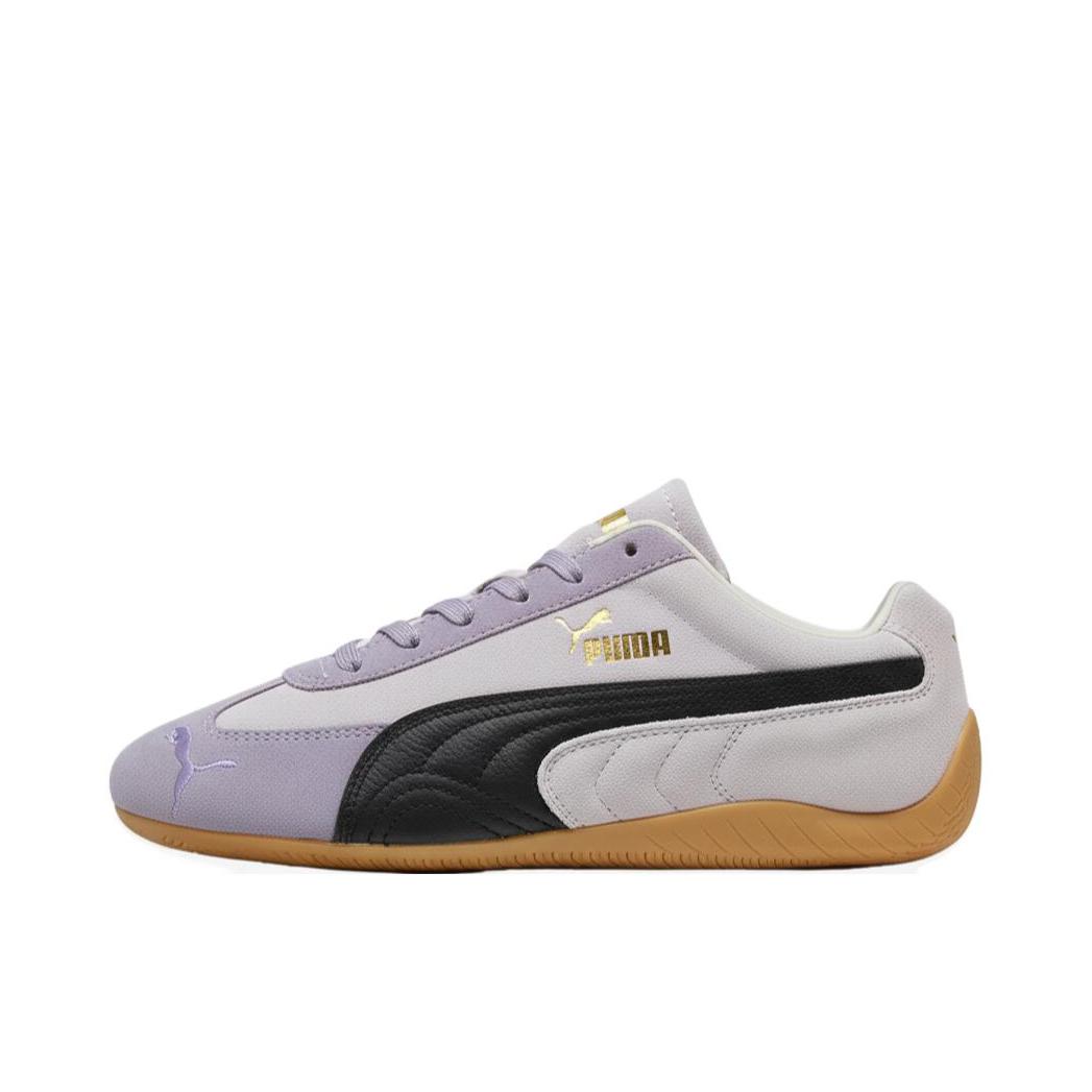 推荐商品：Puma/彪马 Speedcat OG 赛车鞋 德训鞋 训练鞋 T头薄底复古防滑耐磨贴合赛车风流光风 女款/紫色