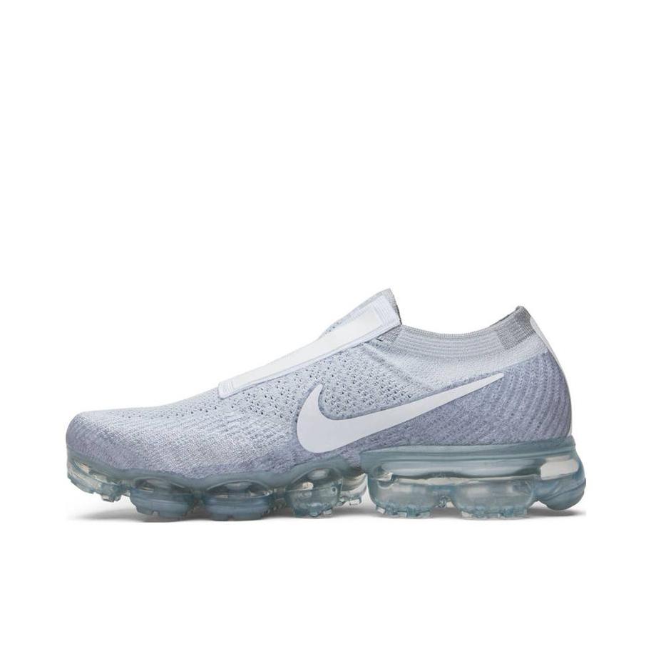 推荐商品：Nike Air VaporMax 跑鞋 气垫缓震防滑耐磨舒适轻便百搭简约运动全掌编织支撑休闲圆头 White CDG联名/浅灰
