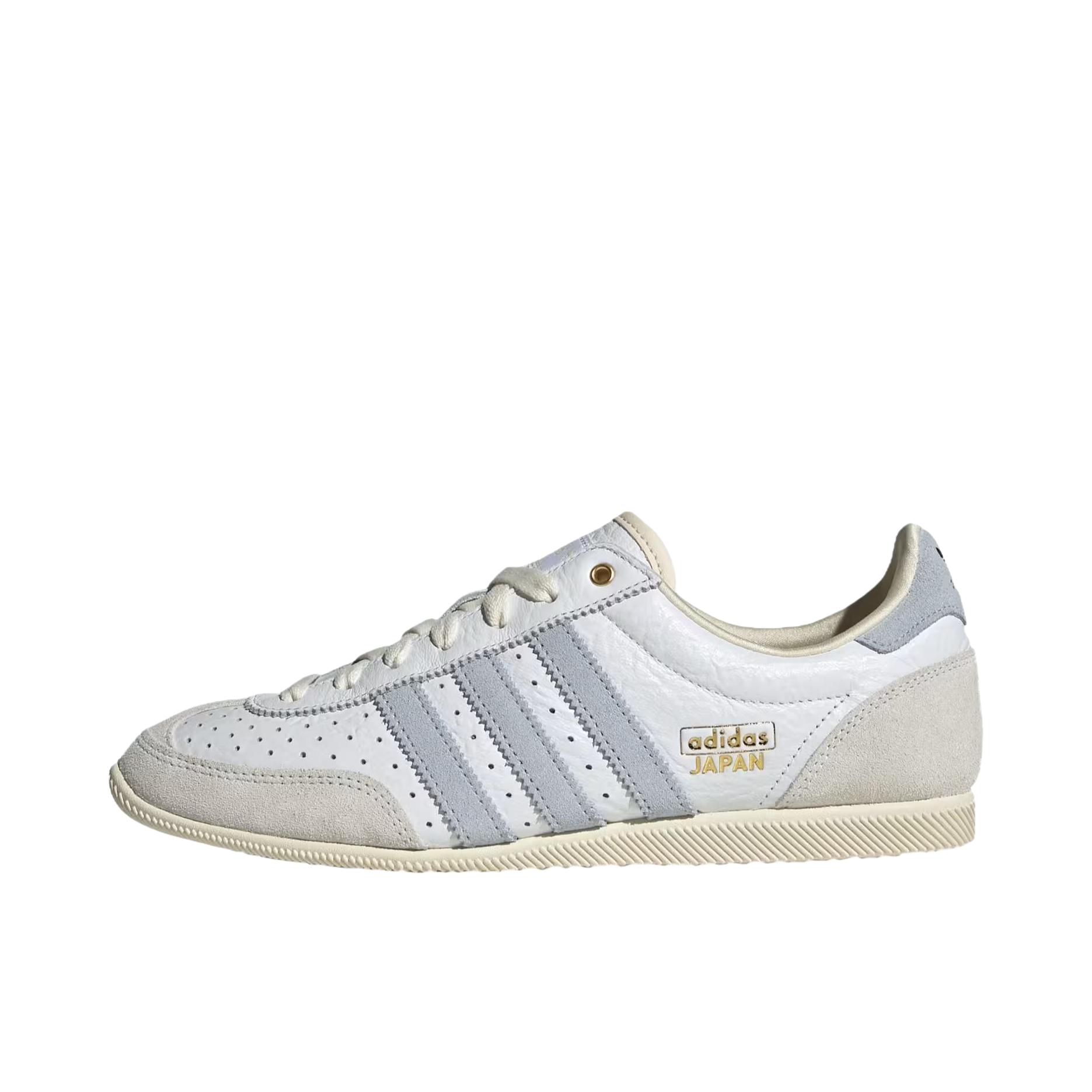 推荐商品：adidas Originals JAPAN 板鞋 防滑耐磨舒适低帮平跟复古百搭时尚薄底贴合 白色/灰色
