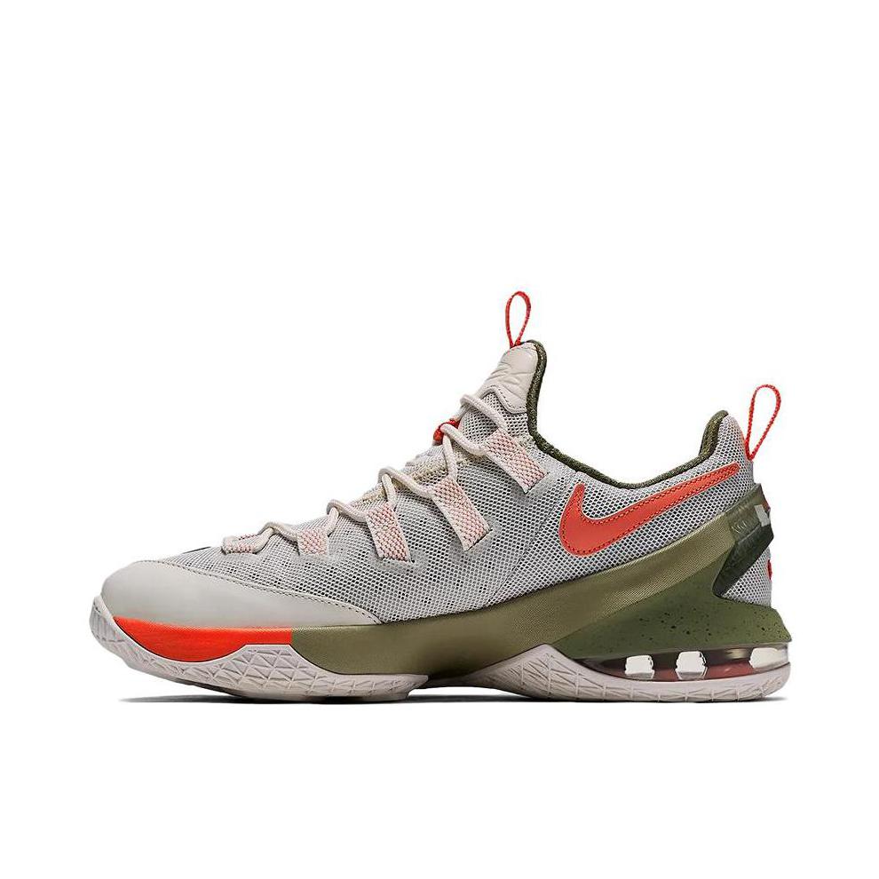 推荐商品：Nike Zoom LeBron 13 詹姆斯 稳定支撑 减震回弹 轻便透气 圆头 实战 运动 篮球鞋 Phantom 浅灰Low