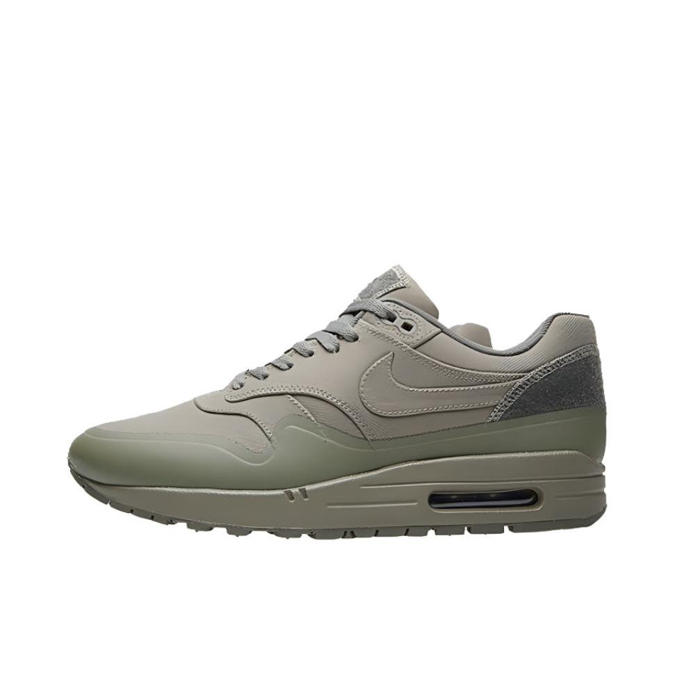 推荐商品：【欧阳娜娜同款】 Nike Air Max 1 跑鞋 气垫缓震透气轻便复古运动舒适百搭潮流耐磨低帮训练防滑冬季支撑马拉松防水抓地圆头耐穿 Patch Green 绿棕灰