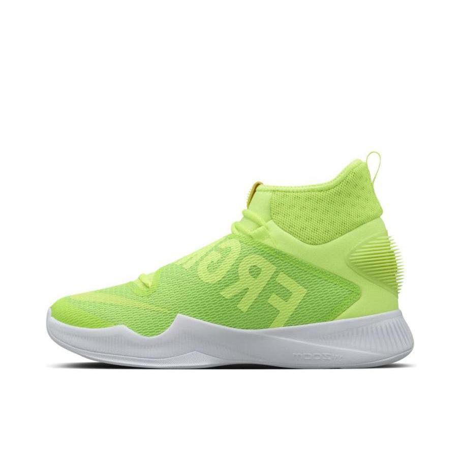 推荐商品：Nike Zoom Hyperrev 2016 复古 防滑耐磨 减震实战 轻便透气 包裹性 舒适百搭 圆头 织物 中帮 篮球鞋 Volt 藤原浩联名/荧光绿
