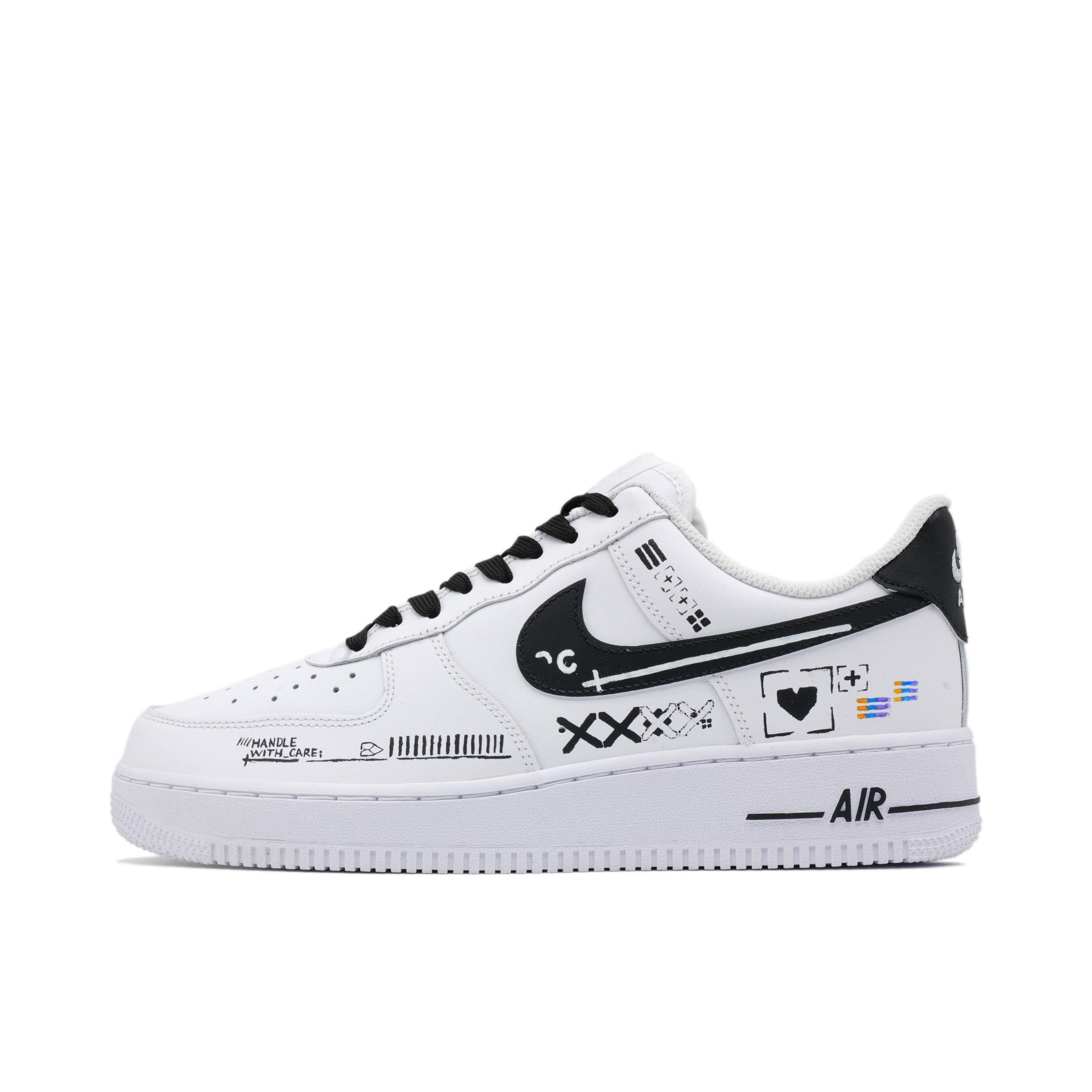 推荐商品：【定制款】 Nike Air Force 1 板鞋 防滑减震耐磨低帮增高 CSgo印花集