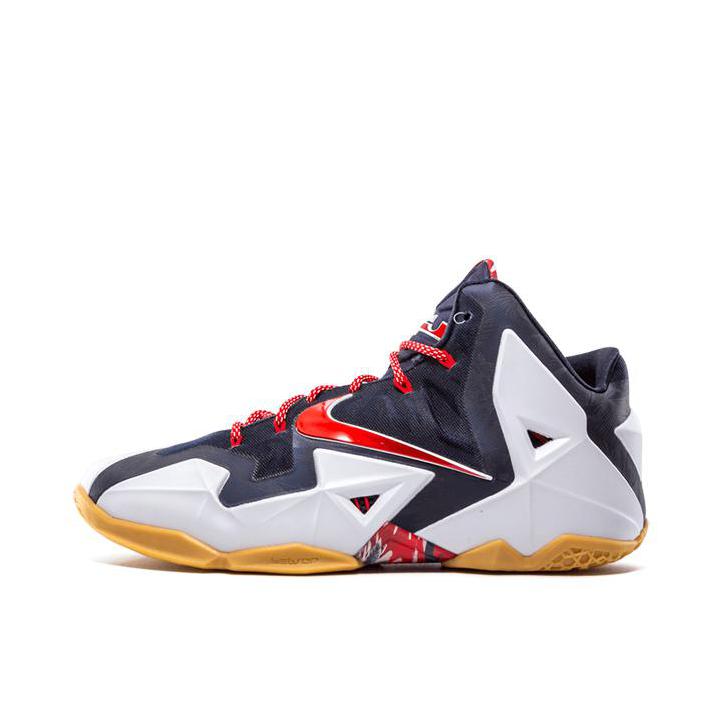 推荐商品：Nike Zoom LeBron 11 詹姆斯 防滑耐磨 缓震回弹 轻便透气 支撑 实战 篮球鞋 Independence Day 独立日