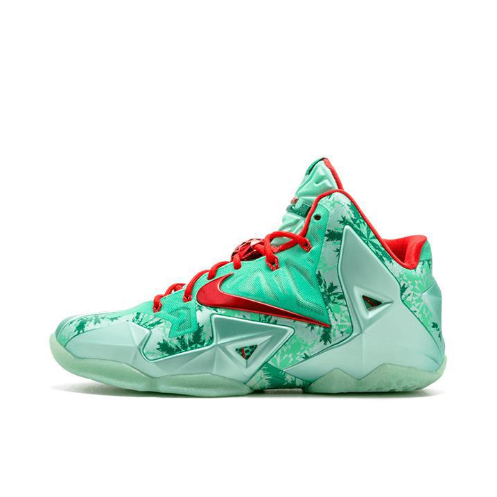 推荐商品：Nike Zoom LeBron 11 詹姆斯 防滑耐磨 缓震回弹 轻便透气 支撑 实战 篮球鞋 Christmas 圣诞