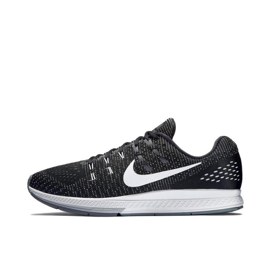 推荐商品：Nike Air Zoom Structure 19 跑鞋 防滑耐磨减震透气舒适休闲运动织物 Black White 黑灰