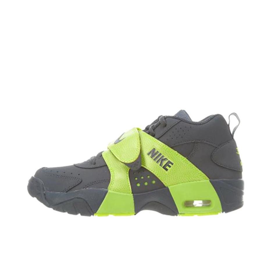 推荐商品：Nike Air Zoom Veer 舒适 网布透气 防滑耐磨 减震轻便 时尚 织物人造革 篮球鞋 Dark Grey Volt 灰黄