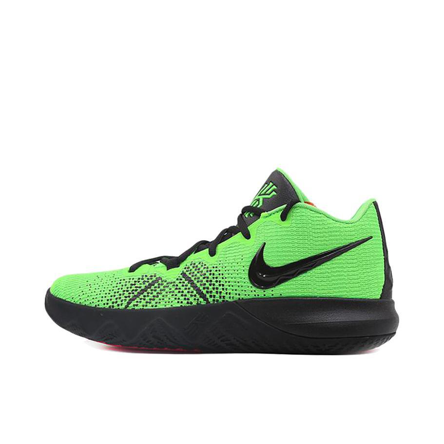 推荐商品：Nike Kyrie Flytrap 欧文 zoom 防滑耐磨实战 减震回弹 圆头 篮球鞋 Rage Green 国内版/黑色/绿色