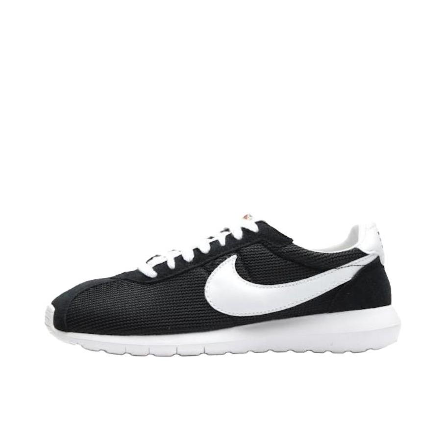 推荐商品：Nike Roshe Long Distance-1000 舒适减震 网布透气 防滑耐磨 轻便 简约百搭 复古运动 织物 低帮 休闲鞋 Black White 黑/白