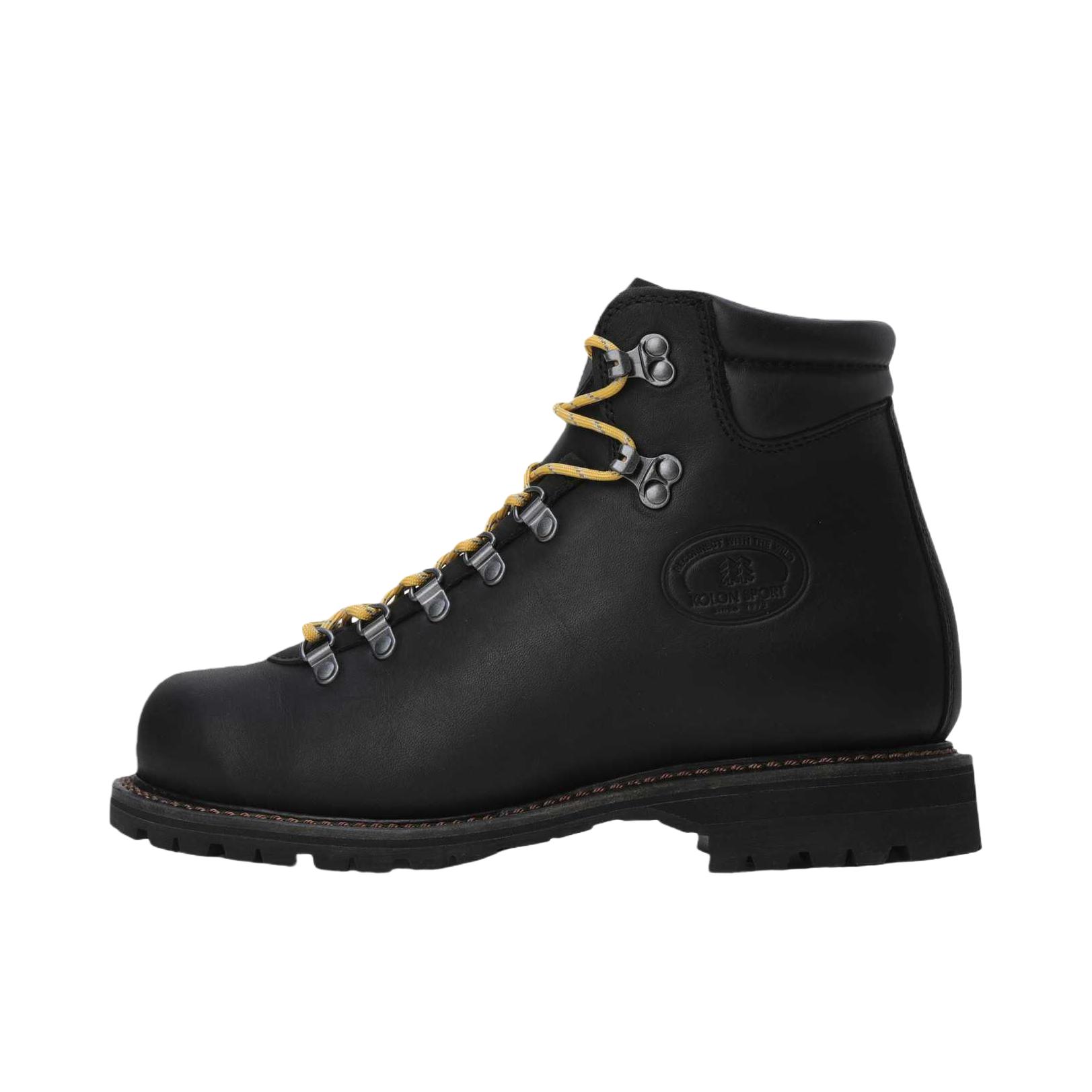 推荐商品：KOLON SPORT/可隆 Pioneer先锋 登山鞋 户外鞋 圆头厚底系带 黑色