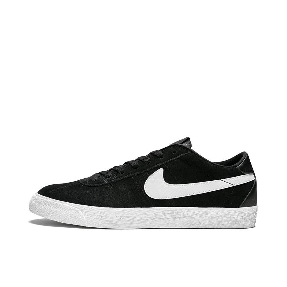 推荐商品：Nike SB Bruin Premium 经典复古 百搭 舒适透气 防滑耐磨 减震轻便 潮流 休闲鞋 Black/White 黑白
