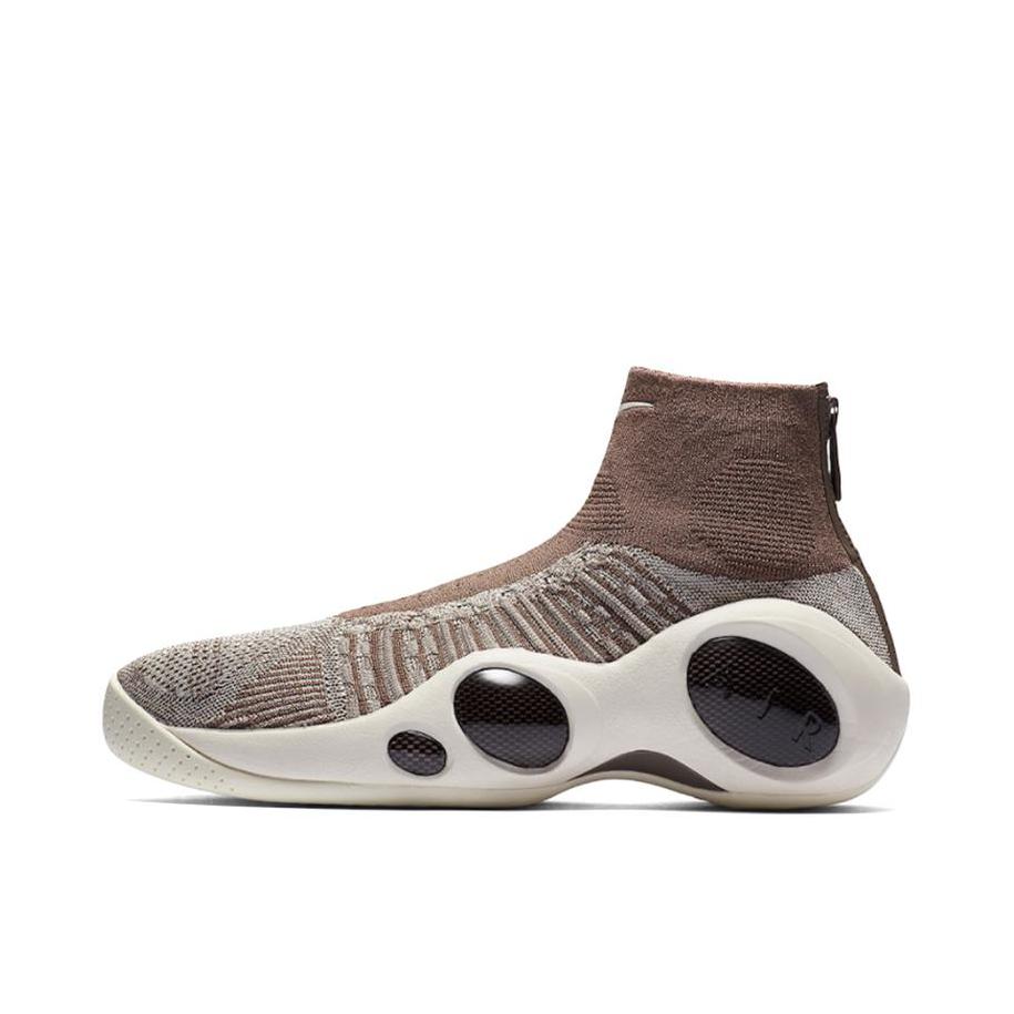 推荐商品：Nike Air Flight Bonafide 防滑轻便 舒适 织物 休闲复古 篮球鞋 Dark Mushroom 灰棕