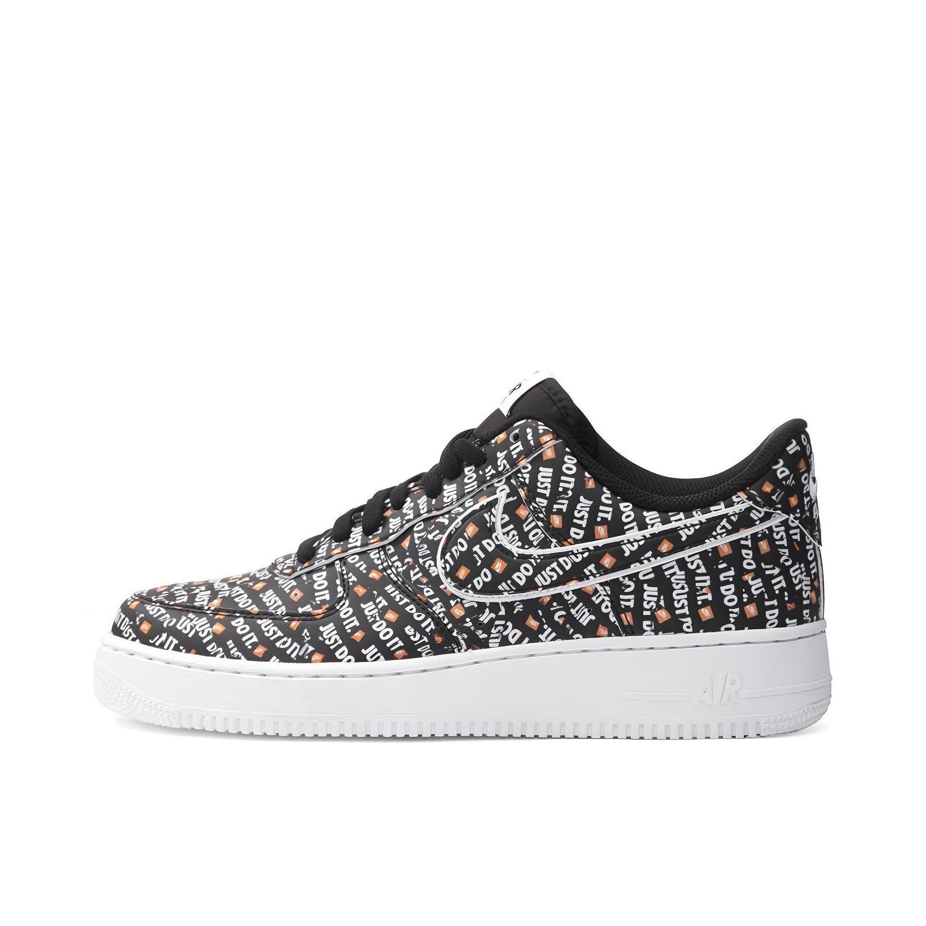 推荐商品：Nike Air Force 1 空军一号 板鞋 轻便舒适百搭耐磨防滑复古 Just Do It Pack Black 低帮/黑色JDI