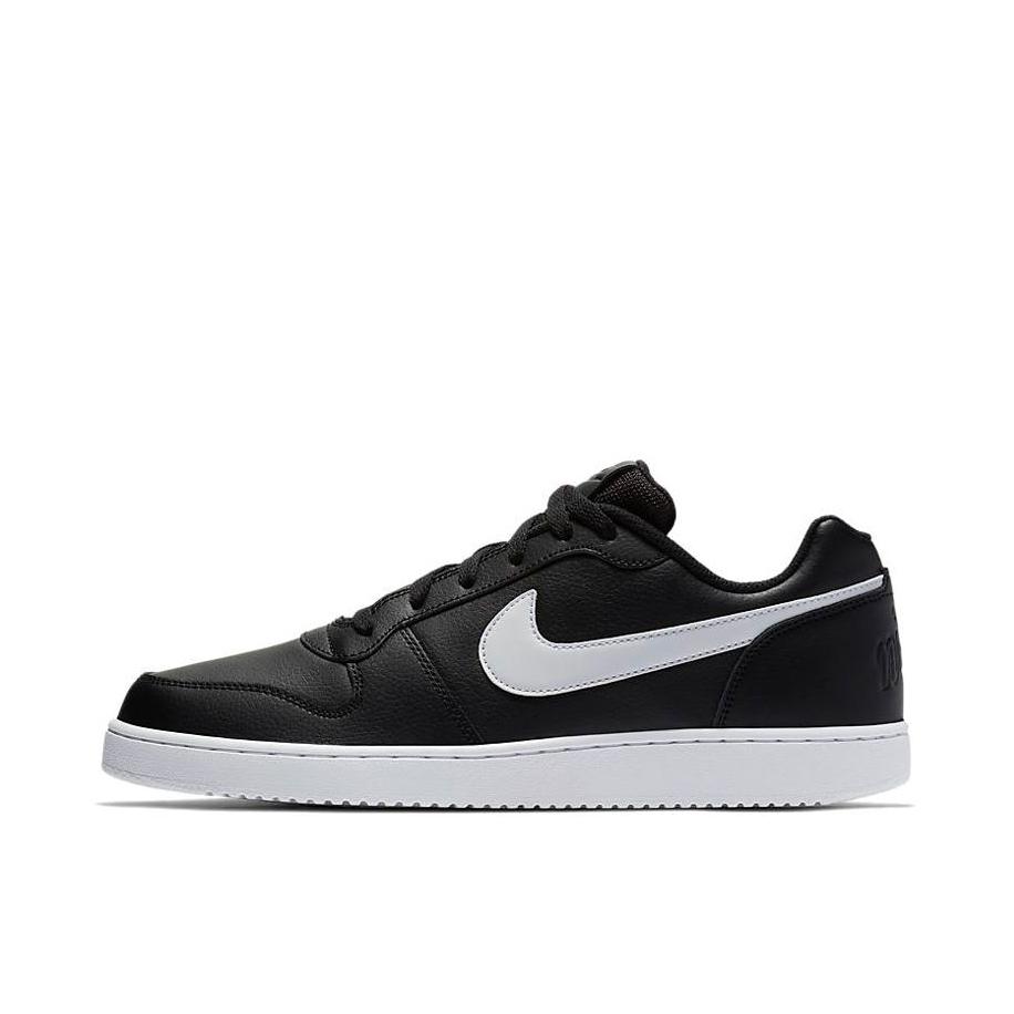 推荐商品：Nike Ebernon 板鞋 防滑轻便舒适百搭休闲复古耐磨滑 Black White 黑色