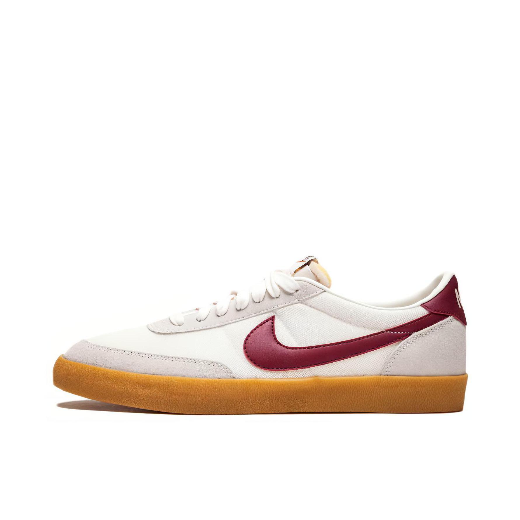 推荐商品：Nike Killshot 板鞋 轻便透气舒适缓震防滑耐磨休闲复古低帮 Sail Red/Gum 白红生胶